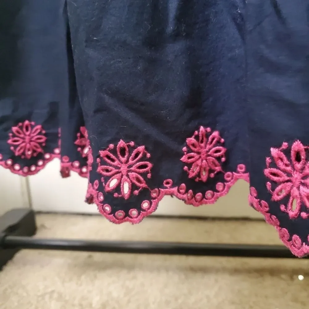 J. Crew Tiered Embroidered Sundress Size 2